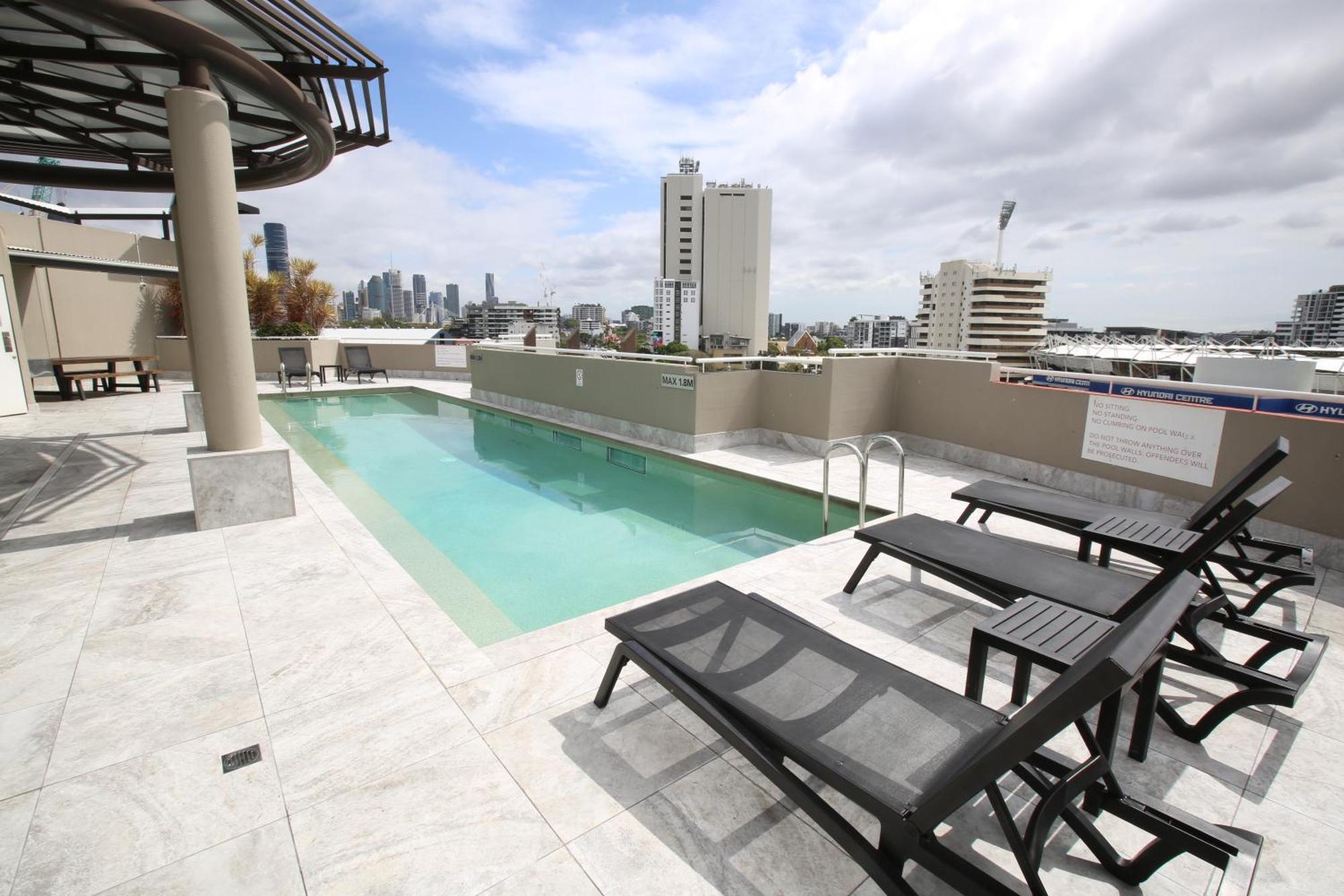 Gabba Central Apartments Brisbane Buitenkant foto